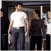 X-Men 2 : photo Aaron Stanford, Anna Paquin, Bryan Singer, Hugh Jackman, Shawn Ashmore