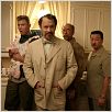 Ladykillers : photo Ethan Coen, J.K. Simmons, Joel Coen, Ryan Hurst, Tom Hanks