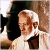 Star Wars : Episode IV - Un nouvel espoir (La Guerre des étoiles) : photo Alec Guinness, George Lucas