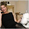 Enfin veuve : photo Isabelle Mergault, Michèle Laroque