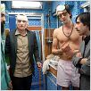 A bord du Darjeeling Limited : photo Adrien Brody, Jason Schwartzman, Owen Wilson, Waris Ahluwalia, Wes Anderson