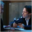 Les herbes folles : photo Alain Resnais, André Dussollier, Mathieu Amalric