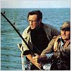Les Dents de la Mer : photo Robert Shaw, Roy Scheider, Steven Spielberg