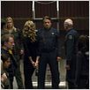 Battlestar Galactica : photo Edward James Olmos, Jamie Bamber, Kate Vernon, Katee Sackhoff, Michael Hogan