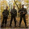 Inglourious Basterds : photo Eli Roth, Quentin Tarantino, Samm Levine, Til Schweiger