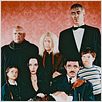 La Famille Addams : photo Carolyn Jones, Jackie Coogan, John Astin, Ken Weatherwax, Lisa Loring