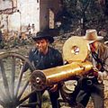 Vera Cruz : photo Burt Lancaster, Gary Cooper, Robert Aldrich