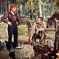 La Vallée de la poudre : photo George Marshall, Glenn Ford, Shirley MacLaine