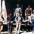 Les Sept mercenaires : Photo Brad Dexter, Charles Bronson, Eli Wallach, James Coburn, John Sturges