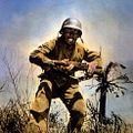 Okinawa : photo Jack Palance, Lewis Milestone