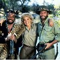 Allan Quatermain et la cité de l'or perdu : photo Gary Nelson, James Earl Jones, Richard Chamberlain, Sharon Stone