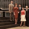 Photo Christina Hendricks, Elisabeth Moss, John Slattery, Jon Hamm, Vincent Kartheiser