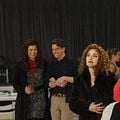 Photo Bernadette Peters, Christian Borle, Debra Messing, Jack Davenport, Megan Hilty