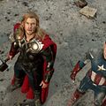 Avengers : Photo Chris Evans, Chris Hemsworth