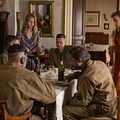 Fury : Photo Alicia von Rittberg, Brad Pitt, Logan Lerman, Michael Peña, Shia LaBeouf