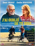 J'ai oublié de te dire