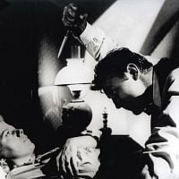 La Nuit du chasseur : photo Charles Laughton, Robert Mitchum, Shelley Winters