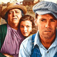 Les Raisins de la colère : photo Dorris Bowdown, Henry Fonda, Jane Darwell, John Ford