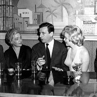 Le Milliardaire : Photo Arthur Miller, Marilyn Monroe, Simone Signoret, Yves Montand