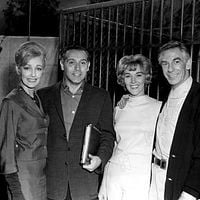 Les Fauves meurtriers : photo Herman Cohen, Jeanne Cooper, Michael Gough, Robert Gordon, Virginia Grey