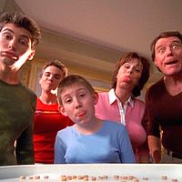 Photo Bryan Cranston, Erik Per Sullivan, Frankie Muniz, Jane Kaczmarek, Justin Berfield