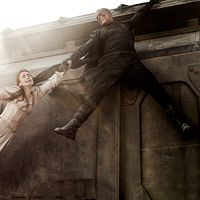 Priest : photo Lily Collins, Paul Bettany, Scott Charles Stewart