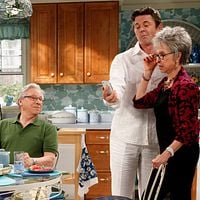 Photo John Michael Higgins, Rita Moreno, Robert Walden