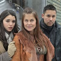 Photo Justin Rain, Linda Hamilton, Nicole Munoz