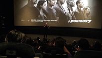 Vin Diesel rend hommage à Paul Walker avant la projection de "Fast & Furious 7"