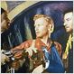 Le Fils du désert : photo Harry Carey Jr., John Ford, John Wayne, Pedro Armendariz