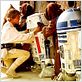 Star Wars : Episode IV - Un nouvel espoir (La Guerre des étoiles) : photo George Lucas, Mark Hamill
