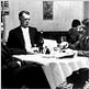 Le Parrain : photo Al Lettieri, Al Pacino, Francis Ford Coppola, Sterling Hayden