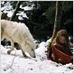 Survivre avec les loups : photo Mathilde Goffart, Véra Belmont