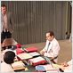 Dr House : photo Charlyne Yi, Hugh Laurie, Jesse Spencer, Odette Annable, Peter Jacobson
