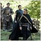 Photo Clive Standen, Jamie Campbell Bower, Peter Mooney