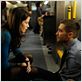 Source Code : photo Duncan Jones, Jake Gyllenhaal, Michelle Monaghan