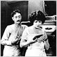 Comédiennes : photo Adolphe Menjou, Marie Prevost