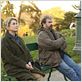Dans la cour : photo Catherine Deneuve, Gustave Kervern