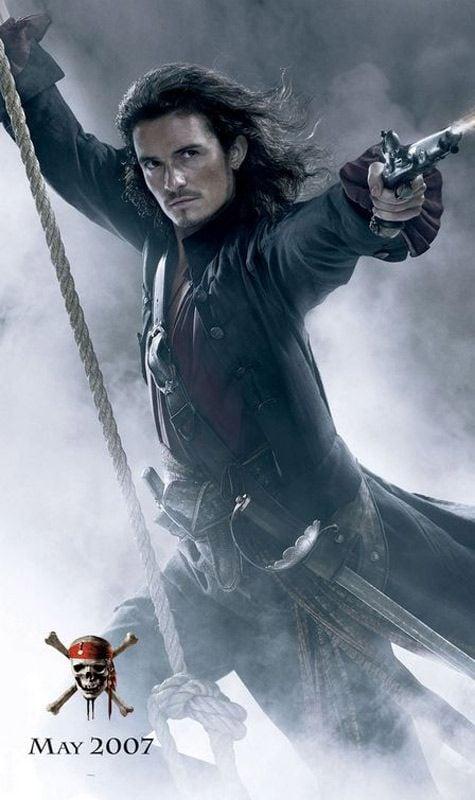 Affiche Du Film Pirates Des Cara Bes Jusqu Au Bout Du Monde Affiche