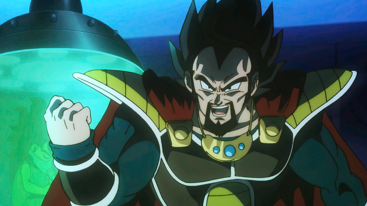 Extrait Dragon Ball Super Broly : le roi Végéta découvre la force exceptionnelle du Super Saiyan Légendaire