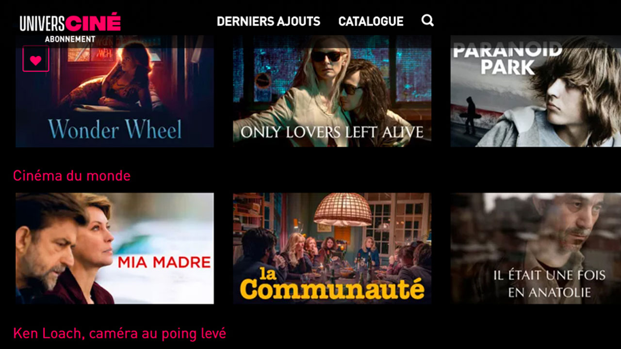 Streaming : UniversCiné lance sa plateforme avec des films de Coppola, Scorsese, Jarmusch...