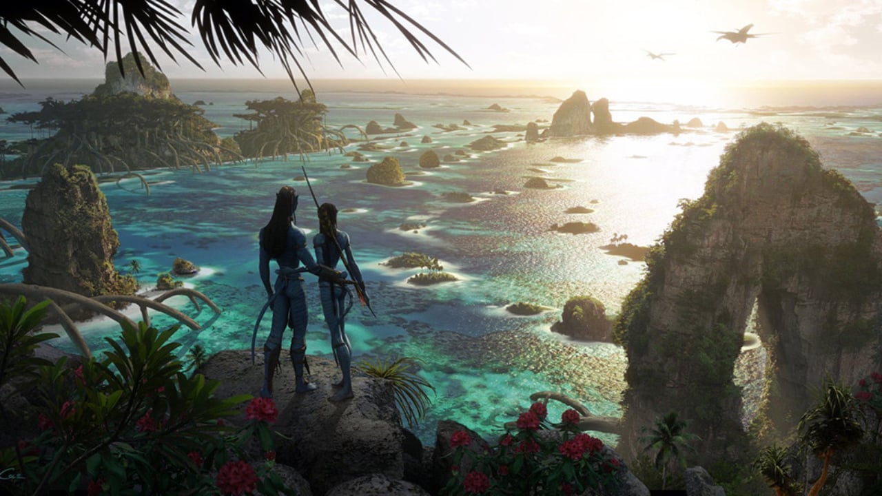Avatar 2 : un décor inédit de la planète Pandora dévoilé par un concept art