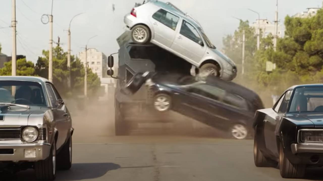 Making-of Fast and Furious 9 : tôle froissée et accidents de voitures en pagaille