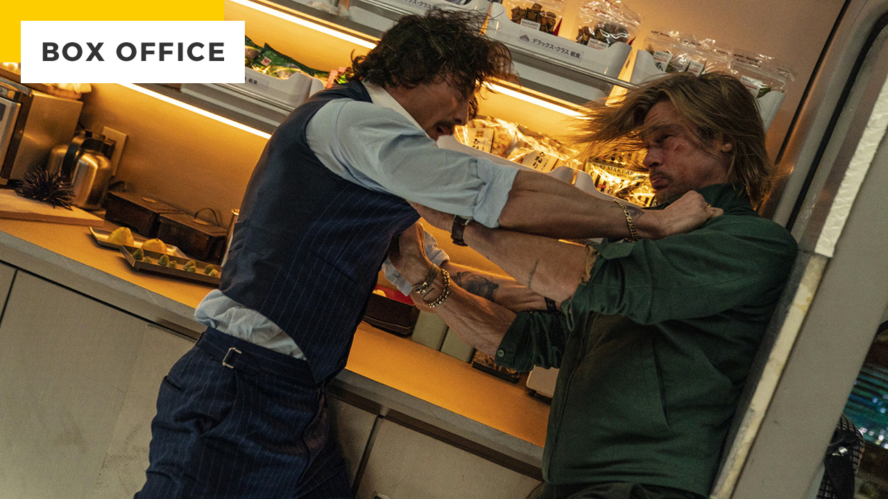 Bullet Train avec Brad Pitt : le film d'action en tête du box-office France