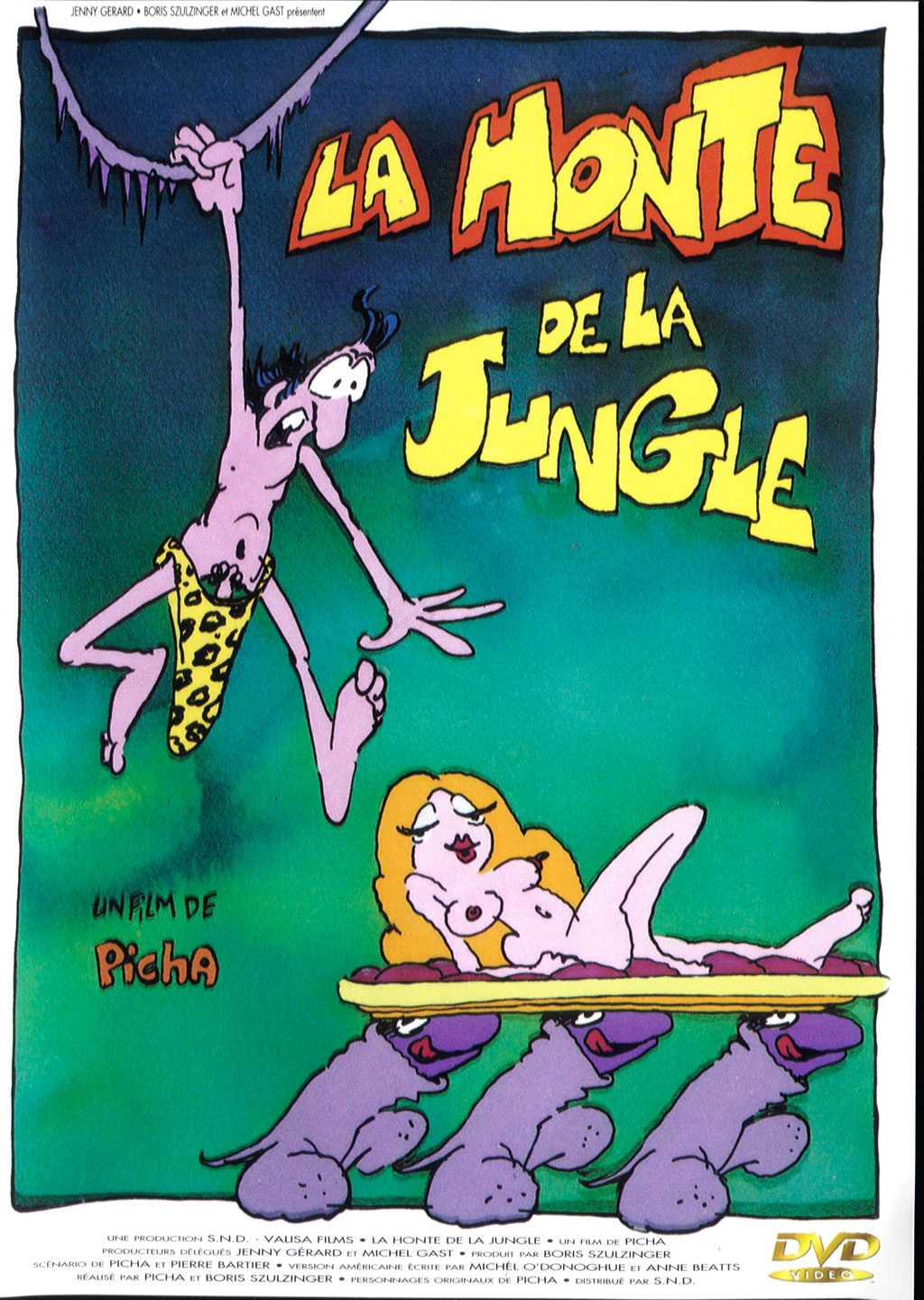 Affiche du film La Honte de la jungle - Affiche 2 sur 2 - AlloCiné1024 x 1440