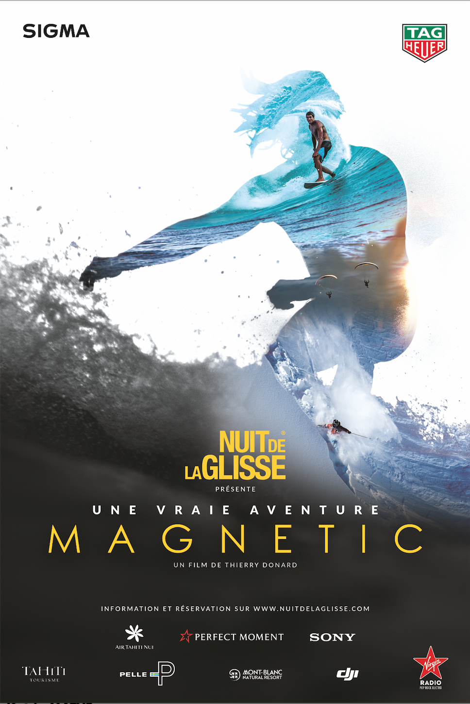 Séances et horaires du film Nuit de la Glisse: Magnetic à Paris (75000 - Horaires Des Séances Du Film Ima Film
