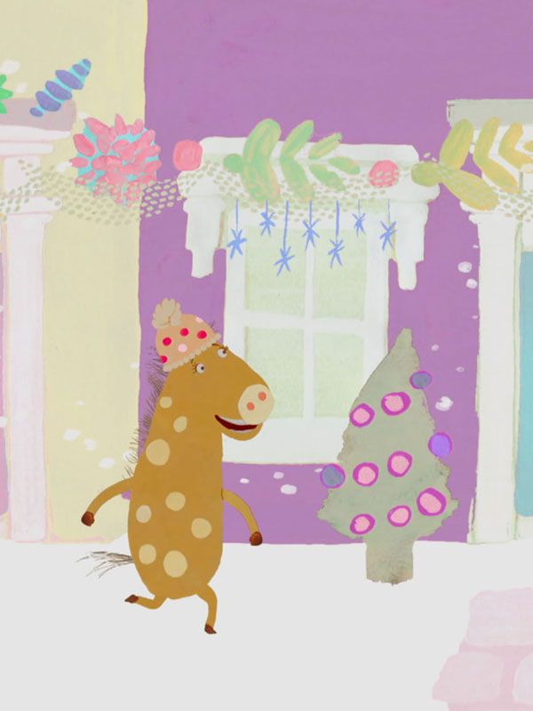 PIROUETTE ET LE SAPIN DE NOEL