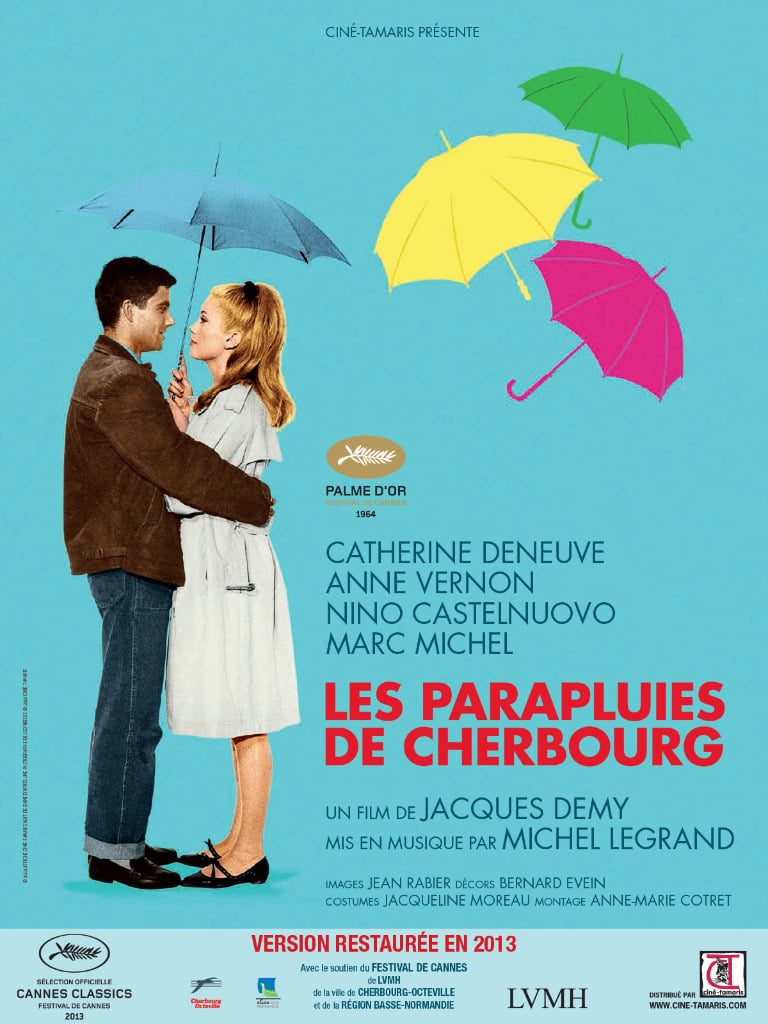 シェルブールの雨傘(1964)』Les parapluies de Cherbourg 