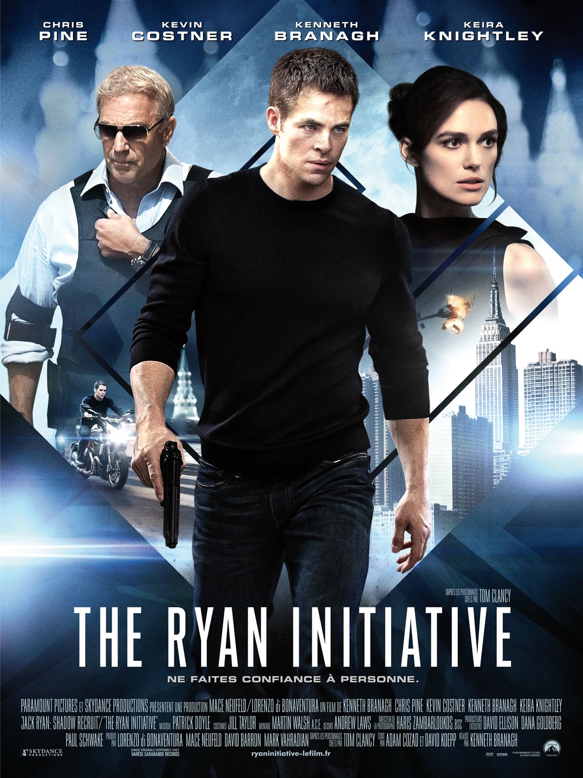 Jack Ryan: Shadow Recruit 4K Blu-ray (The Ryan Initiative 4K) (France)