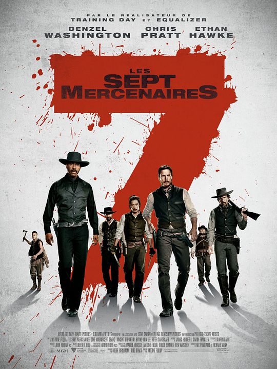 Les 7 Mercenaires (The Magnificent Seven) : Affiche